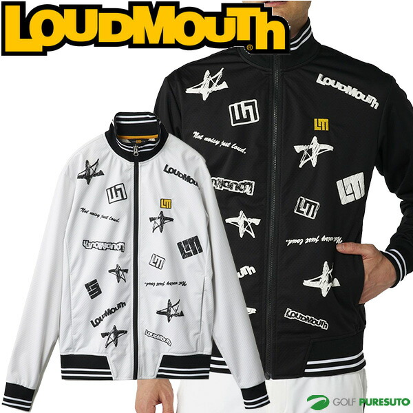 楽天市場】ラウドマウス 長袖 フルジップ ウインドブルゾン 771-200 星