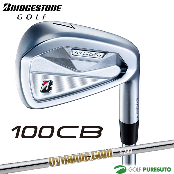 【先行予約】【9月4日以降発送予定】ブリヂストンゴルフ 100CB アイアン 6本セット（#5～9、PW） Dynamic Gold HT スチールシャフト 2026年モデル BRIDGESTONE GOLF B-FORGED アイアンセット ゴルフクラブ 1CRD6I｜ゴルフ　プレスト