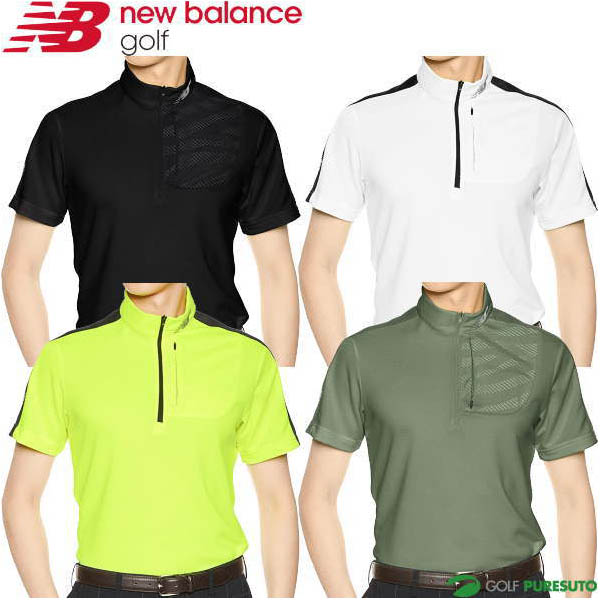 half collar golf shirt