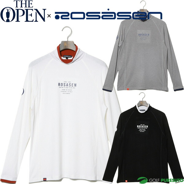 The Open ロサーセン コラボ 長袖 ハイネックシャツ メンズ 174 インターアクション ゴルフウェア Fitzfishponds Com