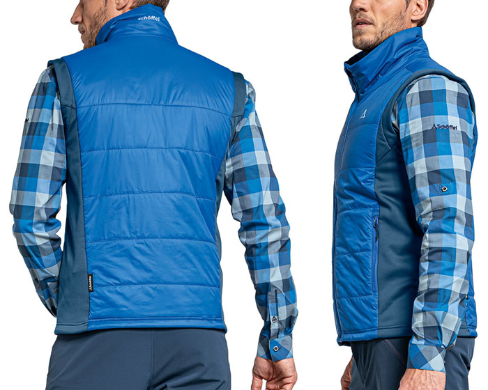 ショッフェル Schoffel ハイブリッド メンズ LEITENBERG 2023402 撥水 VEST 上着 軽量 ベスト HYBRID  ライテンベルグ