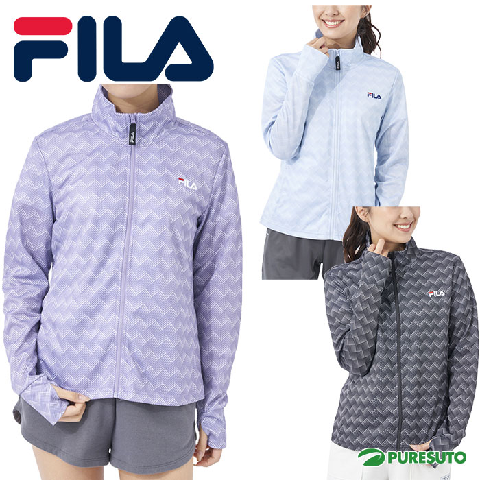 フィラ FILA メッシュ スタンドジャケット 412-640 長袖 ジャケット 吸水速乾 UVカット