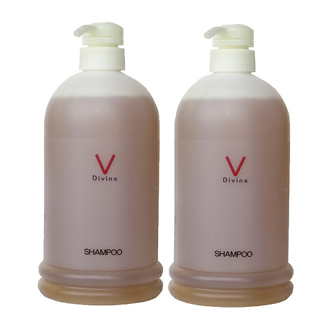 ディバイン・ シャンプーV 1000ml×2本書き割り抜け毛が減ります！【髪の毛世話をする ノンケイ素樹脂シャンプー オーガニック 抜け毛 育毛】