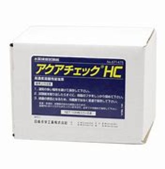 アクアチェックHC 100枚入×6本 お買い得ケース購入  高濃度遊離残留塩素測定 ２０２８年４月３０日消費期限