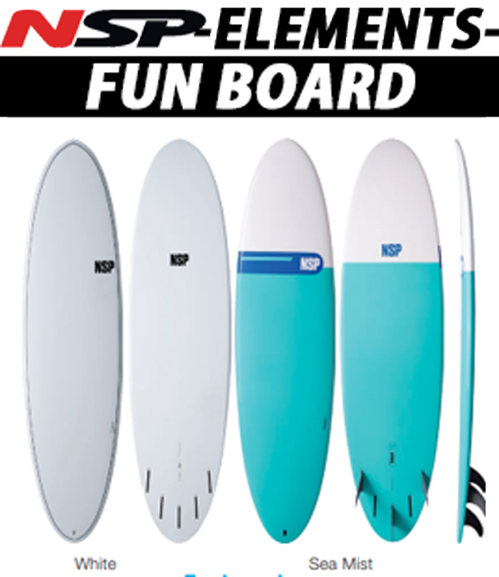 楽天市場】24 NSP エヌエスピー(SURFBOARD-PROTECH)(FUNBOARD(サイズ 