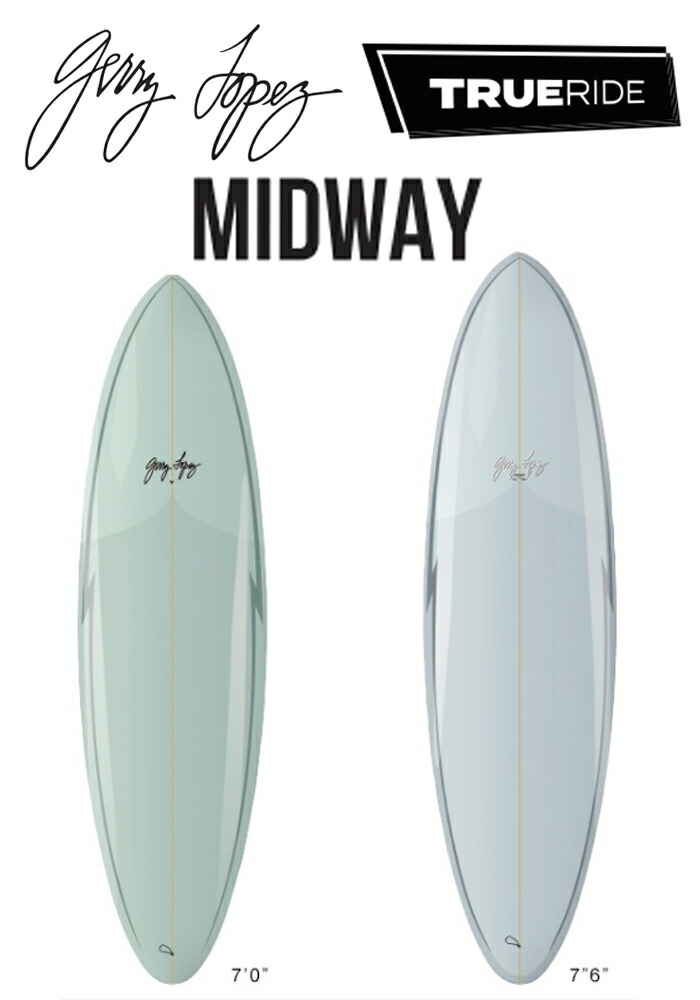 ジェリーロペス　リトルダーリン　6.8 Gerry Lopez x Surftech - Little Darlin // Fusion-HD Surfboard
