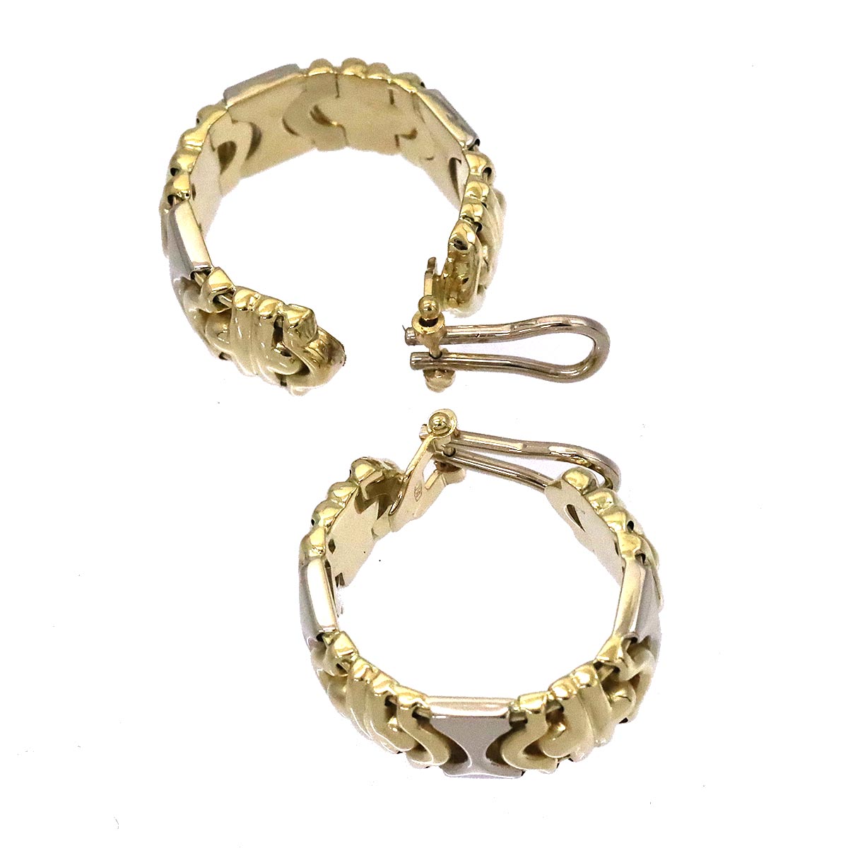 K18 YG イヤリング イエローゴールド 750 Earrings Clip-on 倉庫
