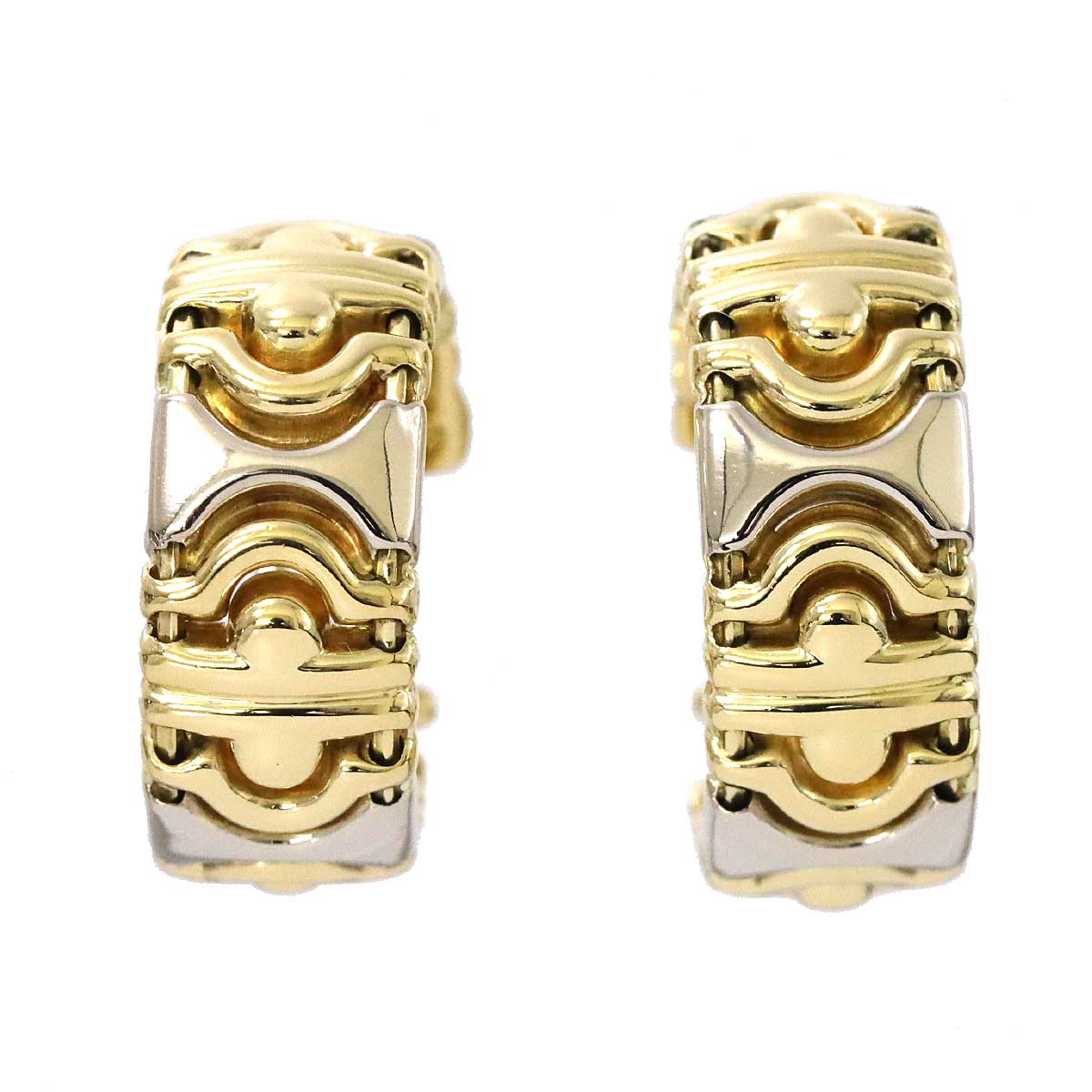 K18 YG イヤリング イエローゴールド 750 Earrings Clip-on 倉庫