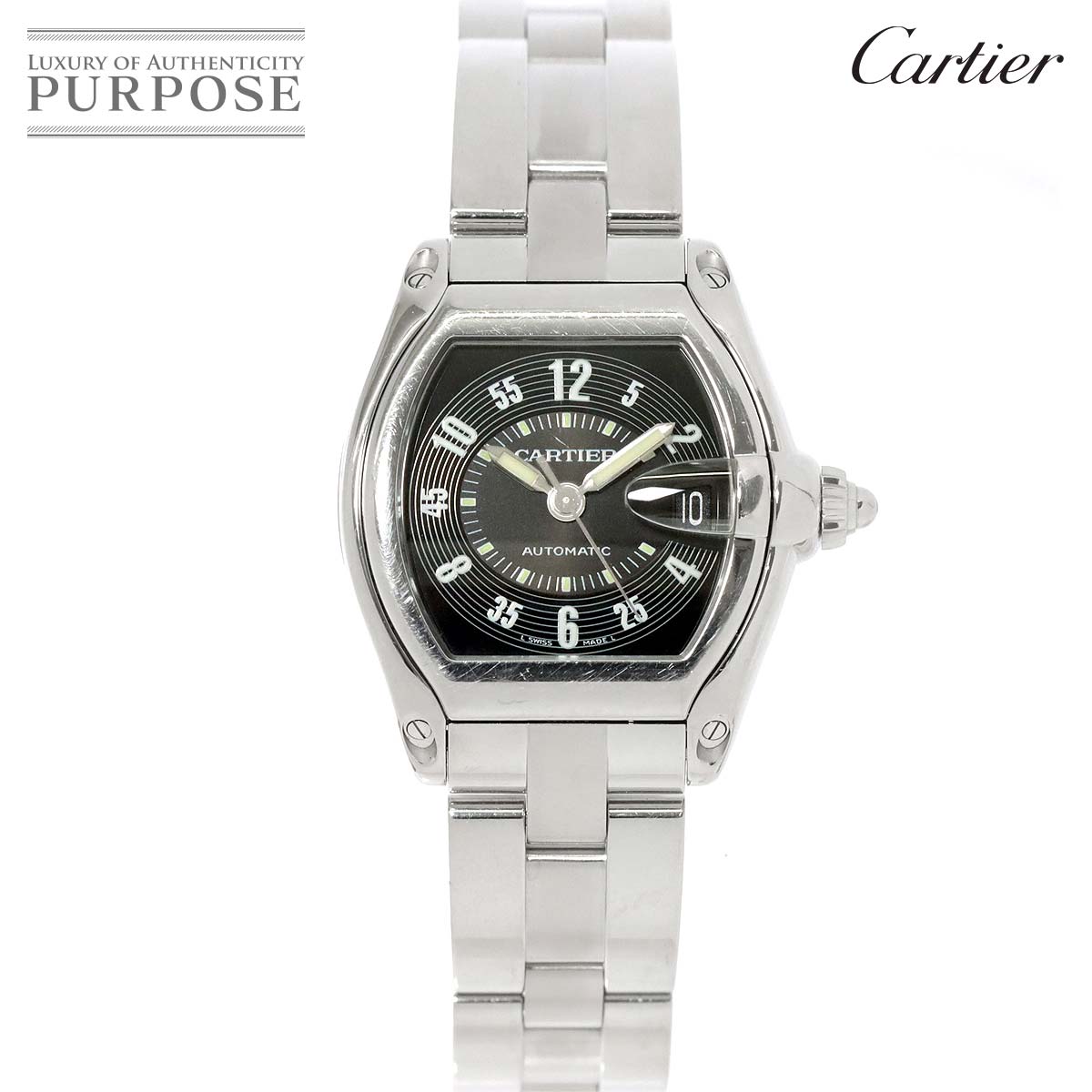 正規品】 カルティエ Cartier ロードスターLM W62004V3 メンズ 腕時計