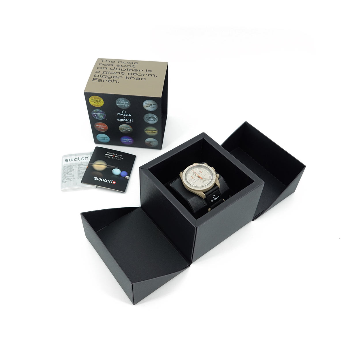 スウォッチ swatch OMEGA×swatch Moon ムーンスウォッチ クロノグラフ ...