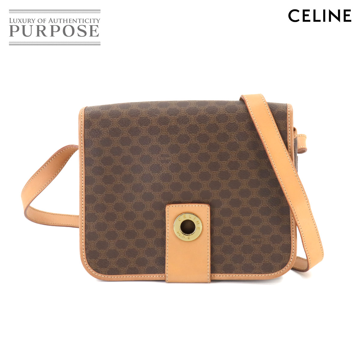 楽天市場】CELINE セリーヌ マカダム柄 ハンドバッグ 2WAY