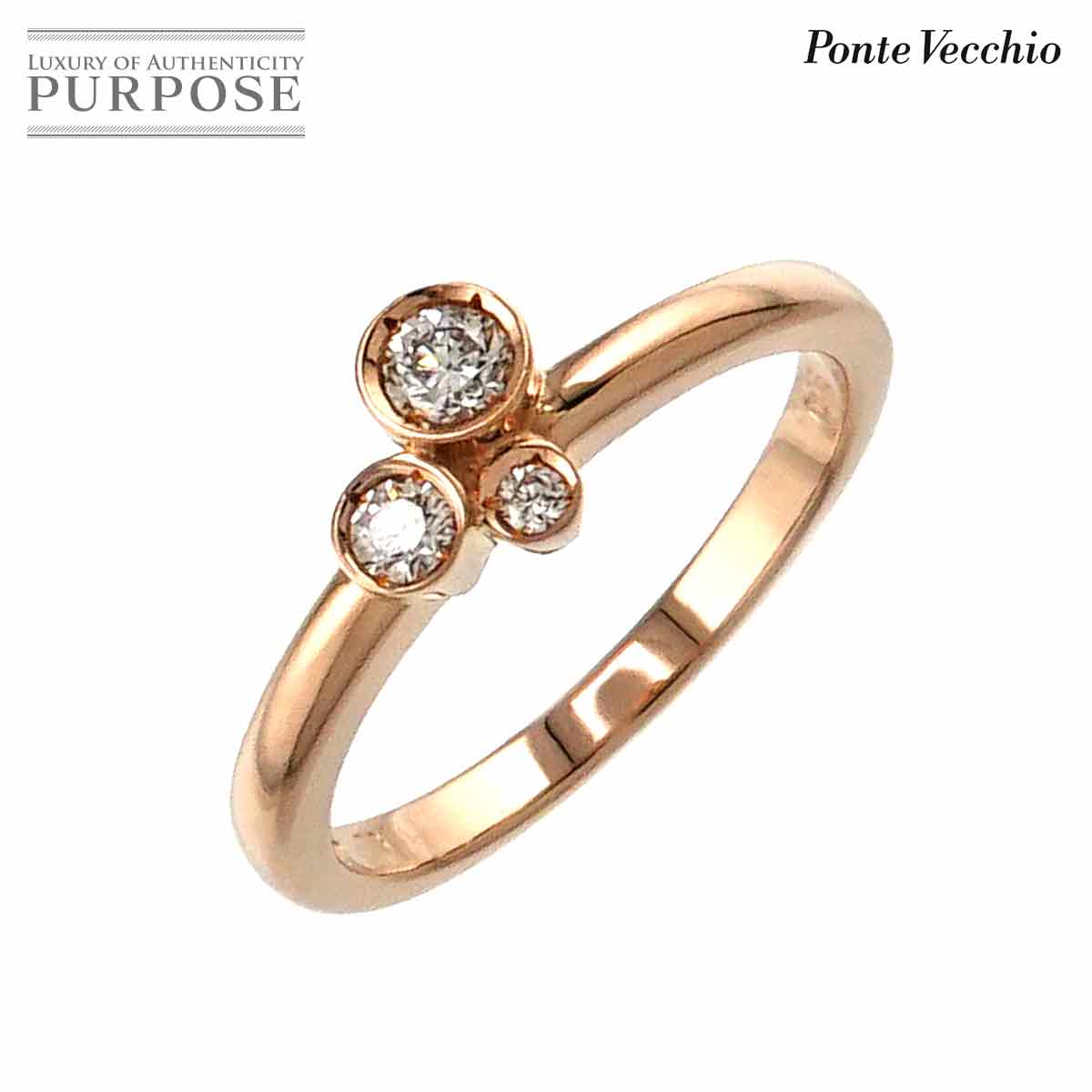 Ponte Vecchio ポンテヴェキオ エタニティ0.35ct k18 楽天市場】ポンテヴェキオ ハーフエタニティリング 指輪
