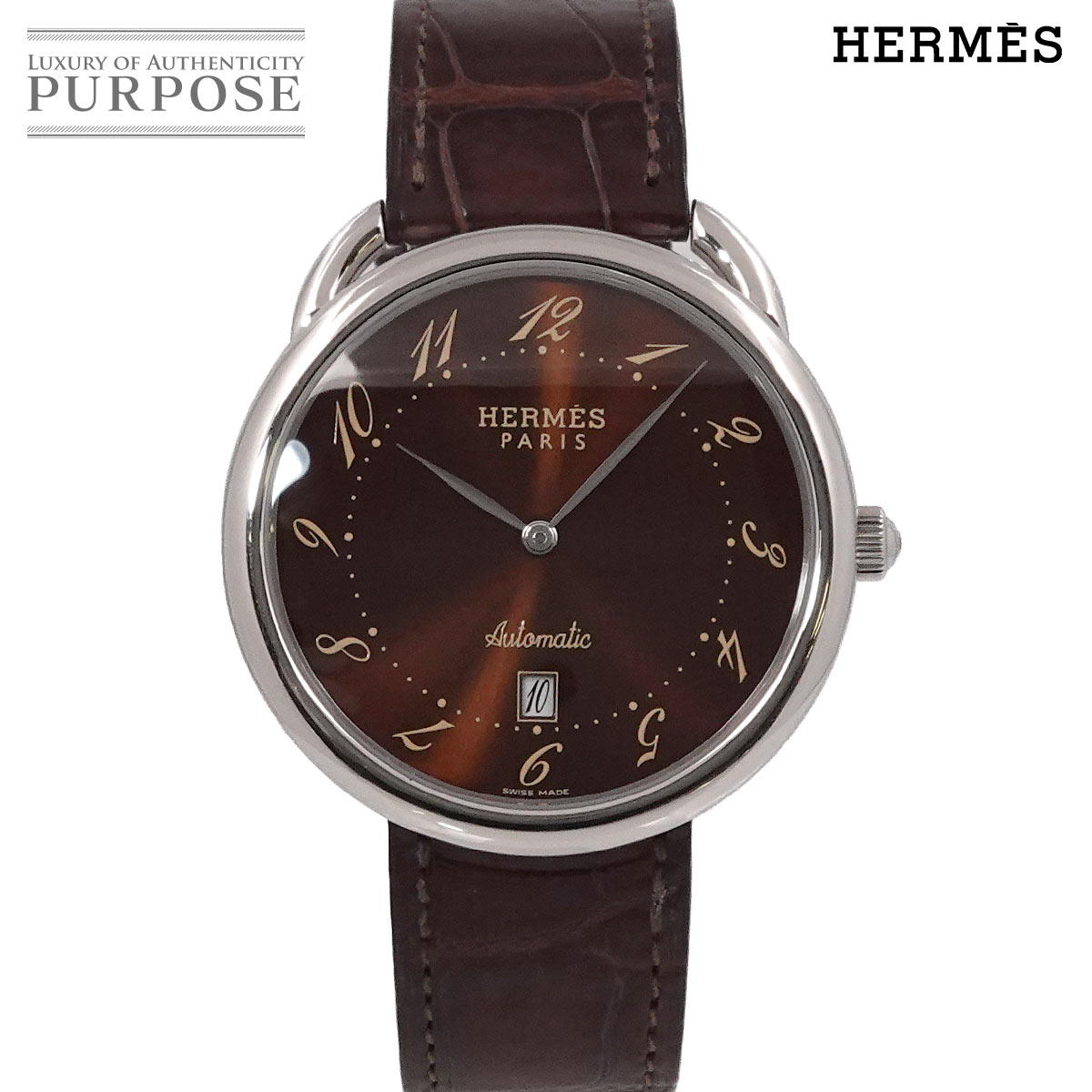 楽天市場】エルメス HERMES アルソー クロノグラフ AR4.910