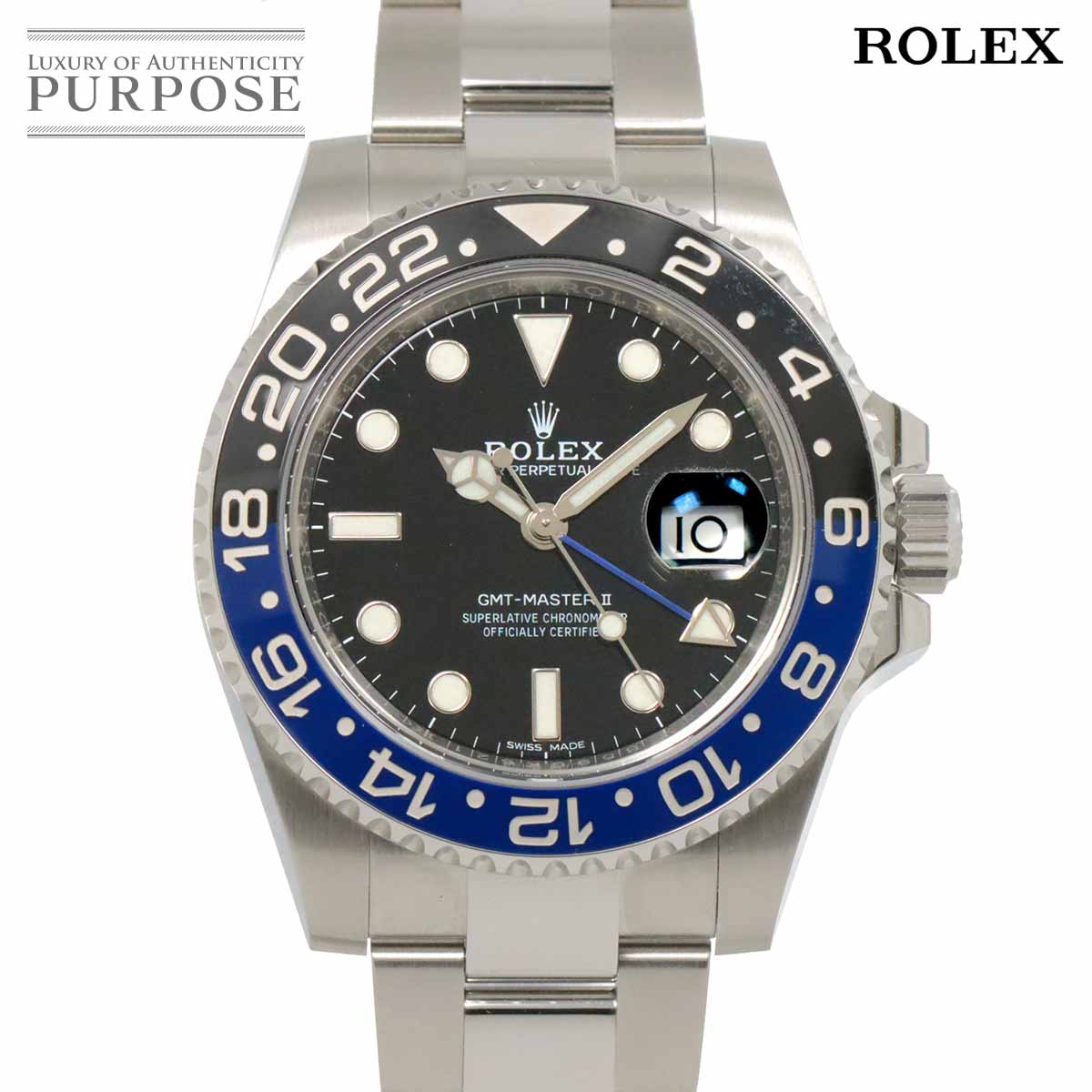 まーたん 楽天市場】ロレックス ROLEX GMTマスター2 116710LN ランダム番