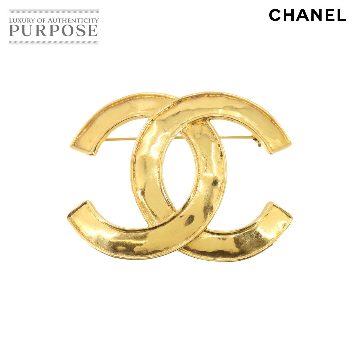 楽天市場】シャネル CHANEL ココマーク ブローチ ラウンド型