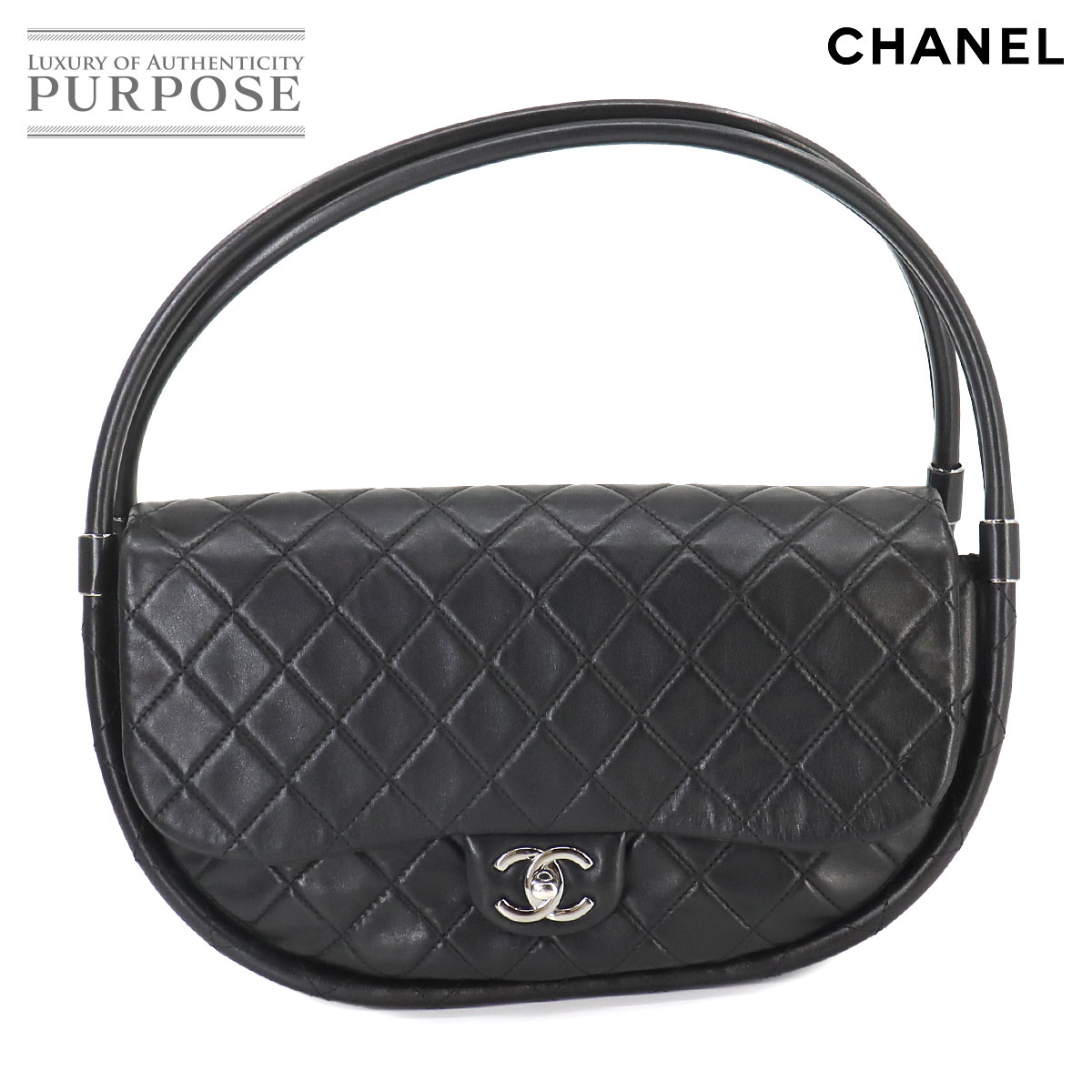 希少/CHANEL/シャネル/フラフープ/ハンドバッグ/美品 シャネル新作巨大フラフープバッグ！？ | Beauty Okamoto