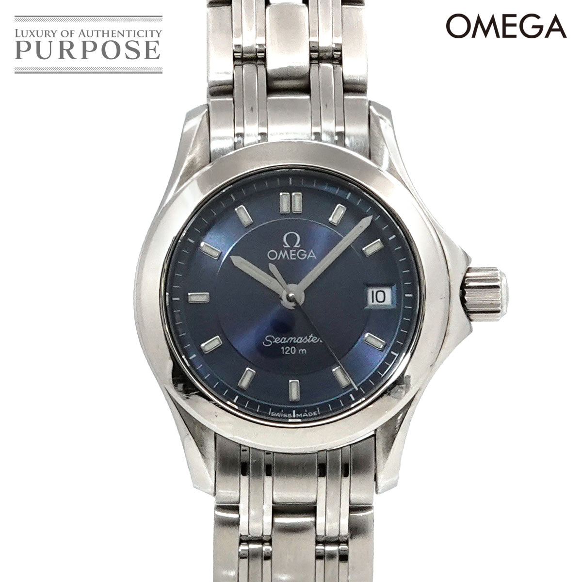楽天市場】オメガ OMEGA シーマスター 120 レディース 腕時計