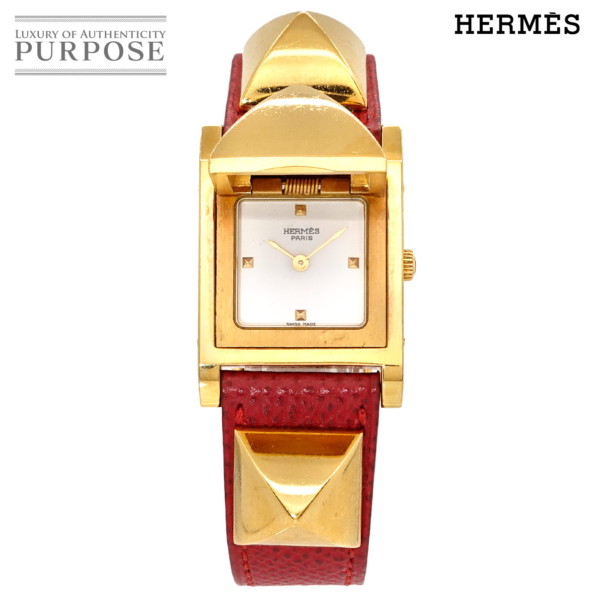 ジャンク品　HERMES 型時計ヘッド 2889900000046412-1w.jpg