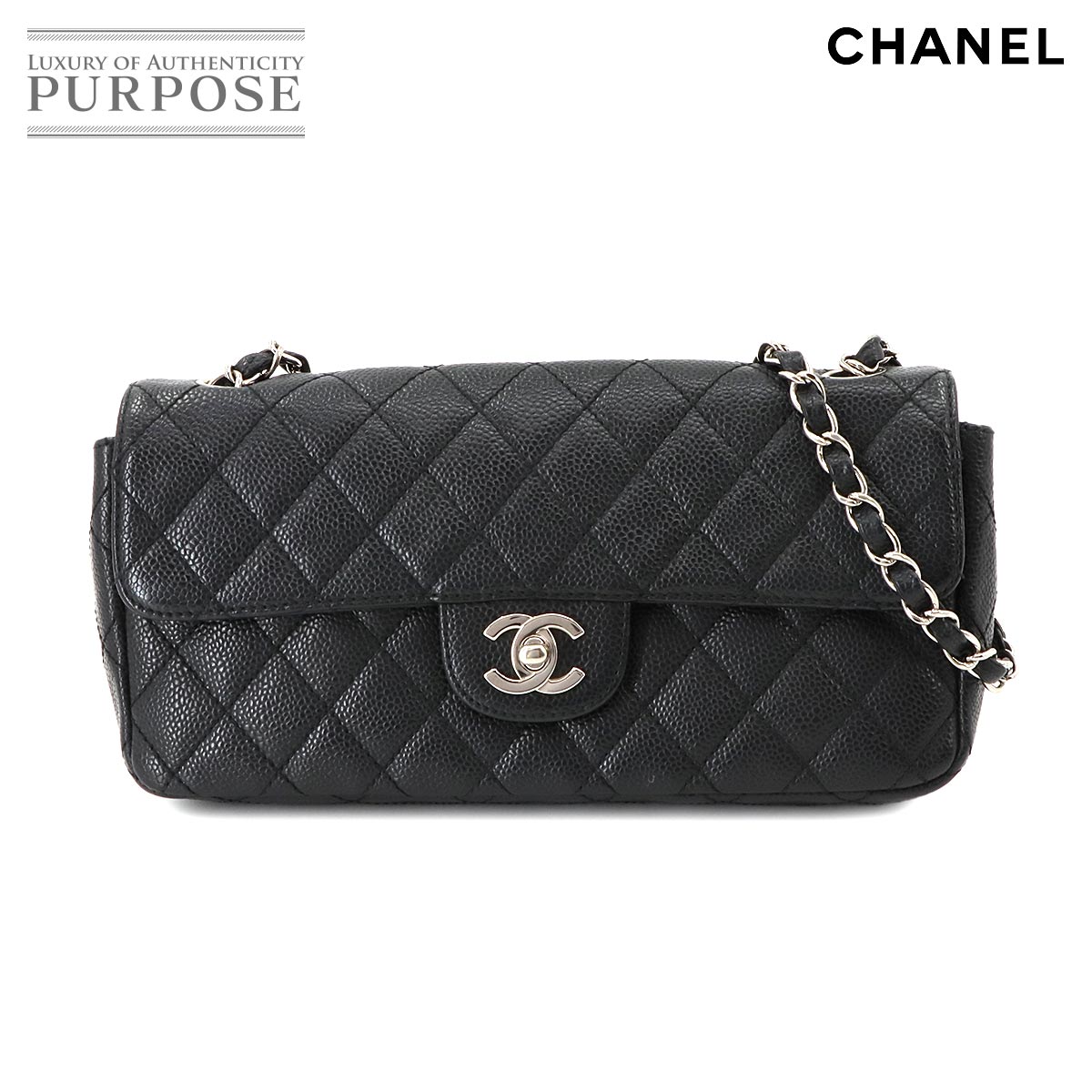 週末限定値下げ中！美品 CHANEL ブラック マトラッセ チェーン サンダル CHANEL サンダル Sandals チェーンストラップ G35779 #35 22cm
