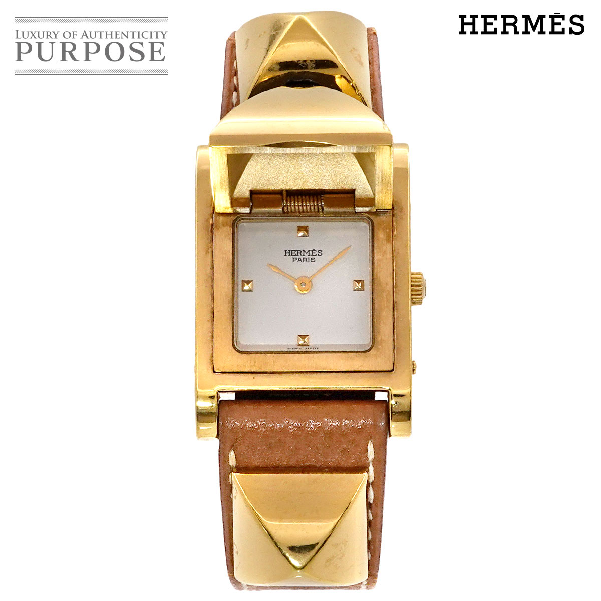 現状品 HERMES エルメス ウィンザー 腕時計 クォーツ シルバー ゴールド 楽天市場】エルメス ウィンザー レディース腕時計 クォーツ