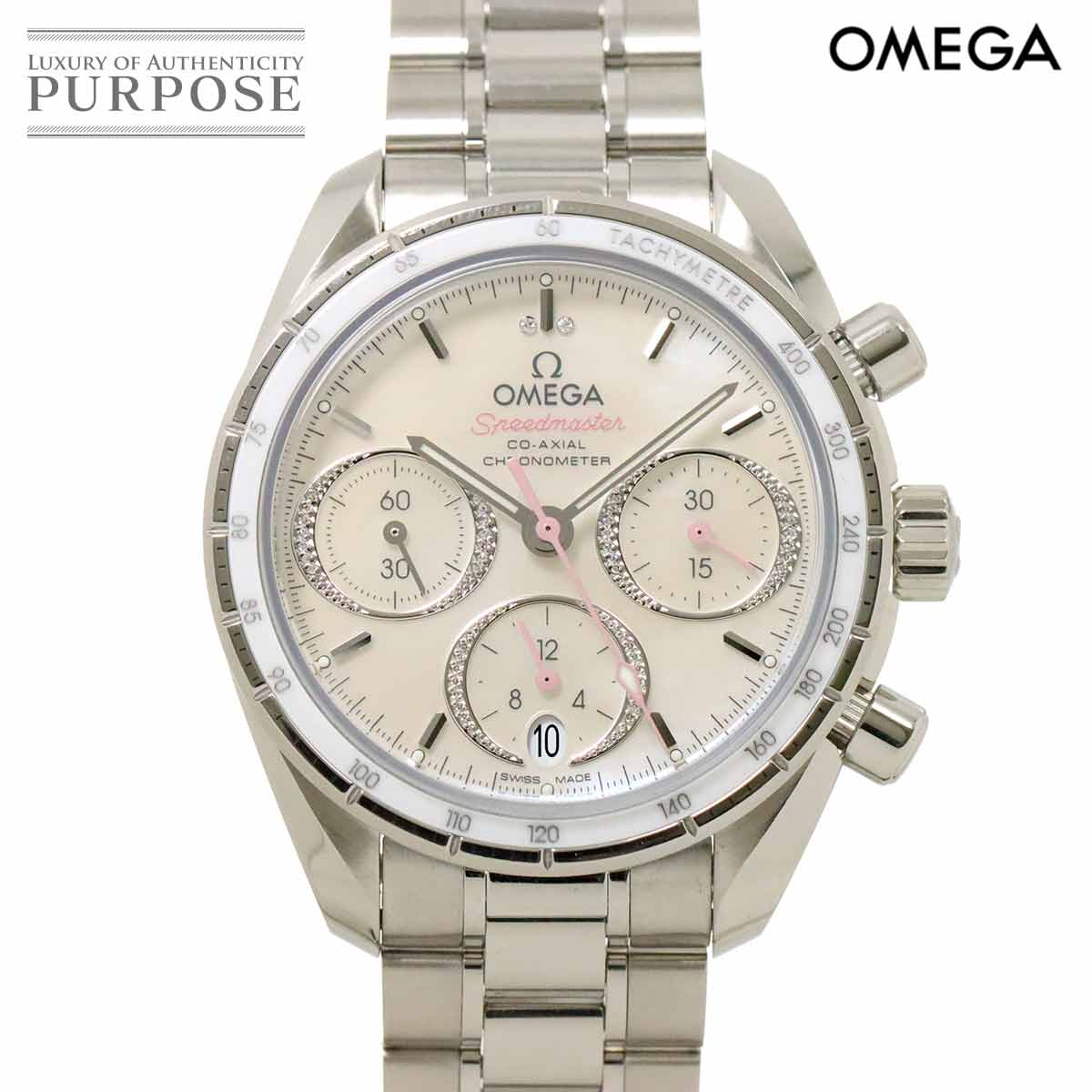 オメガ　スピードマスター　ダイヤ　クロノ　自動巻　ユニセックス　腕時計 Amazon | [オメガ]OMEGA 腕時計 スピードマスター ブラック文字