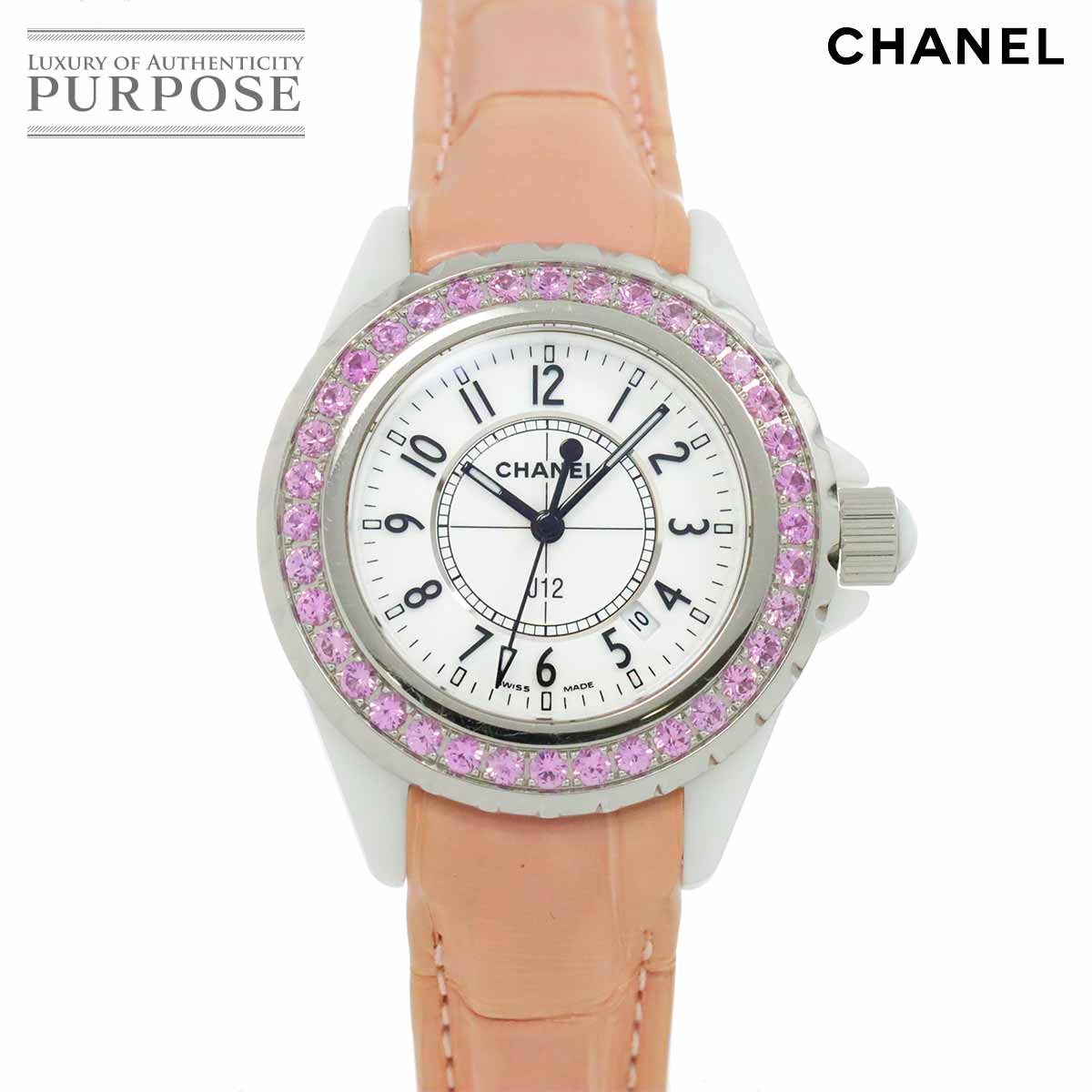 楽天市場】シャネル CHANEL J12 12Pルビー/パヴェルビー 腕時計