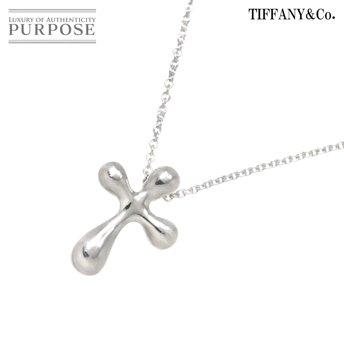 Tiffany & Co. ピアストクロス オメガチェーンネックレス 楽天市場】【ジュエリー】TIFFANY&Co. ティファニー ピアスト