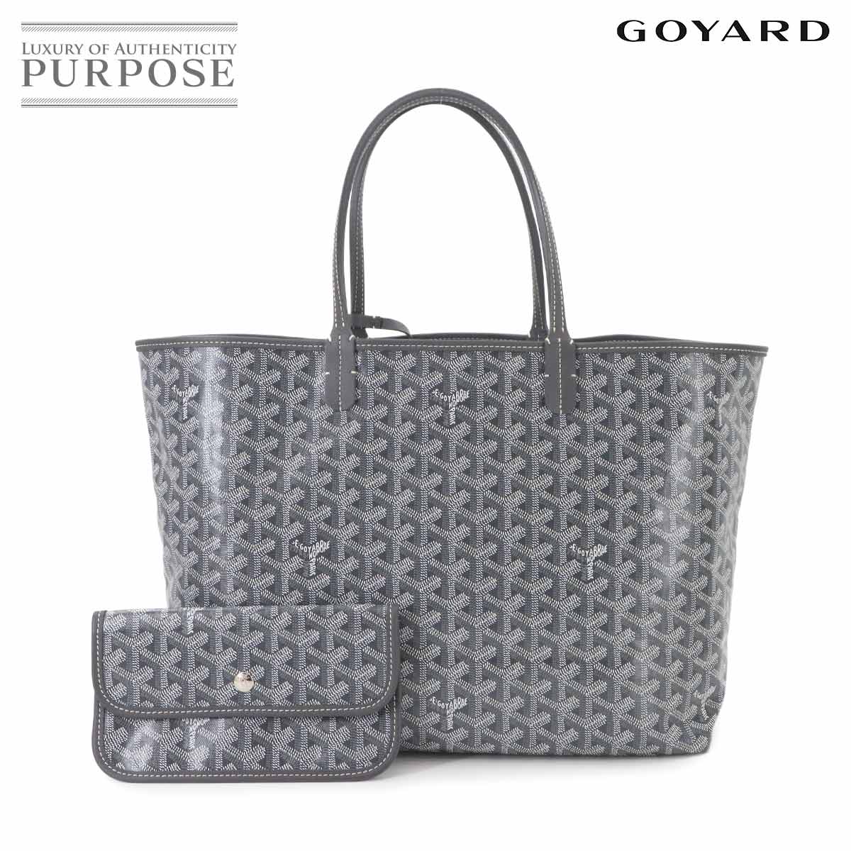 GOYARD スマホショルダーバッグ グレー ゴヤール GOYARD GOYARD ショルダーウォレット PLUMET プリュメ