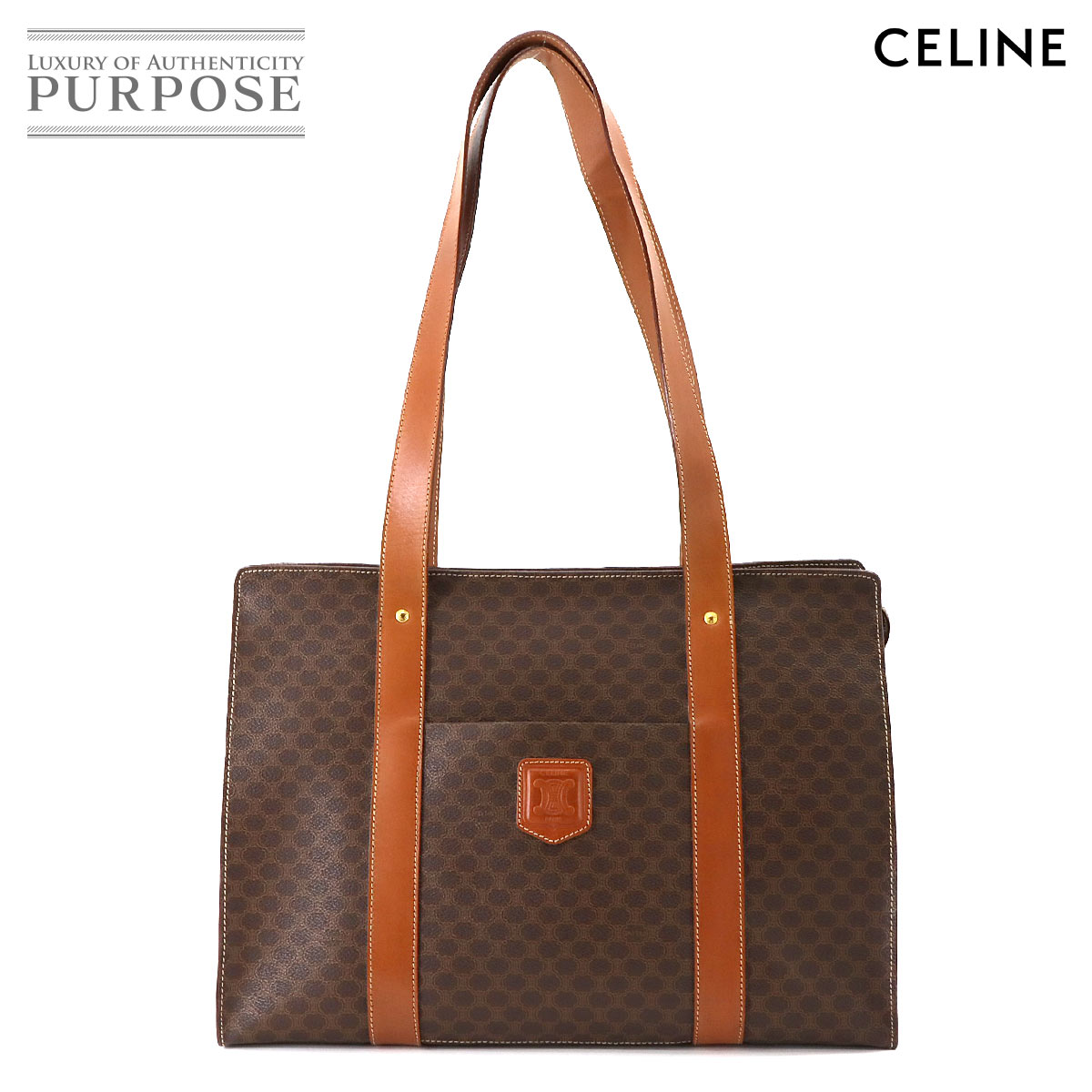 楽天市場】セリーヌ CELINE マカダム柄 トート バッグ PVC