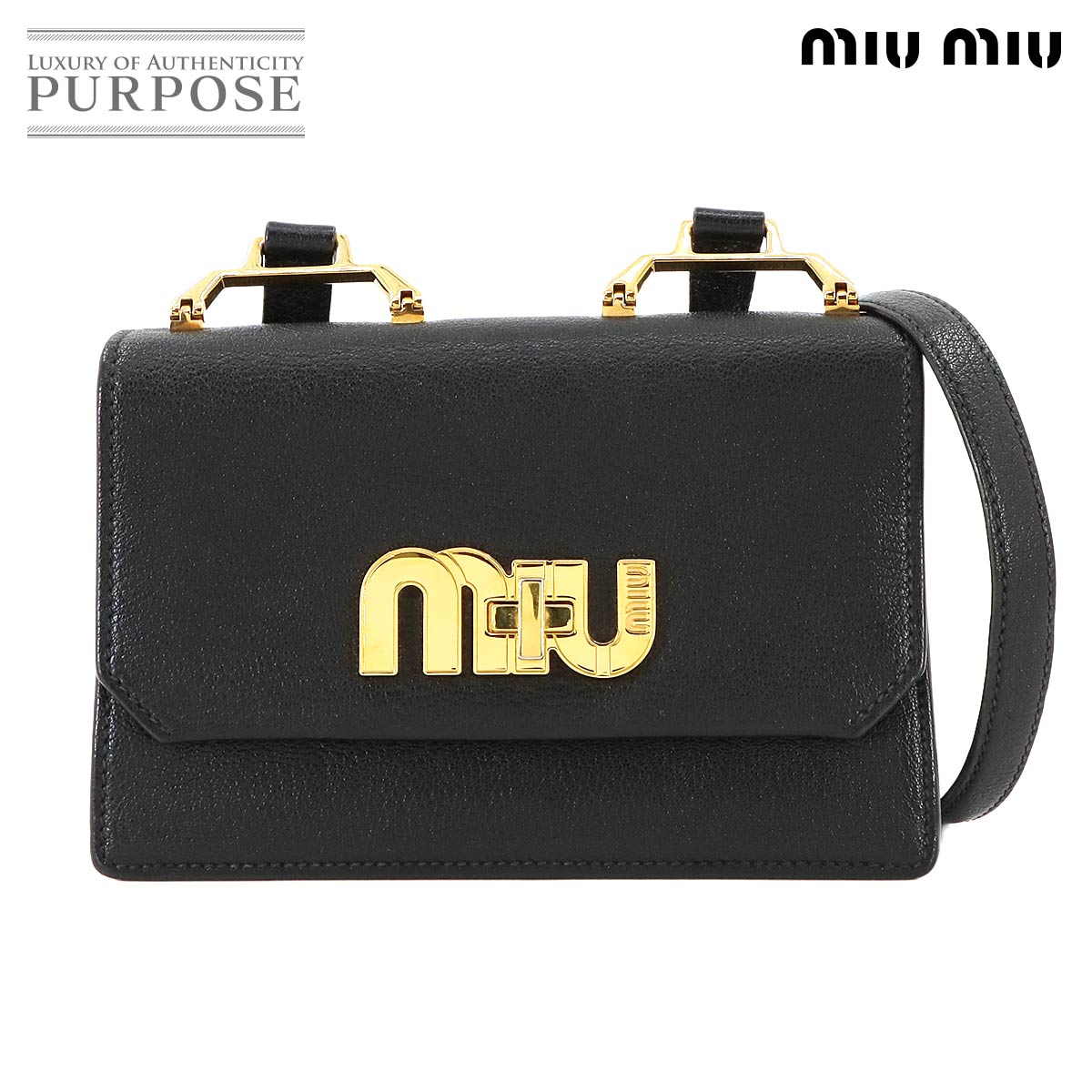 m*a様 ミュウミュウ　miumiu ベルトバッグ 楽天市場】MIU MIU ミュウミュウ バッグ レザー ベルトバッグ