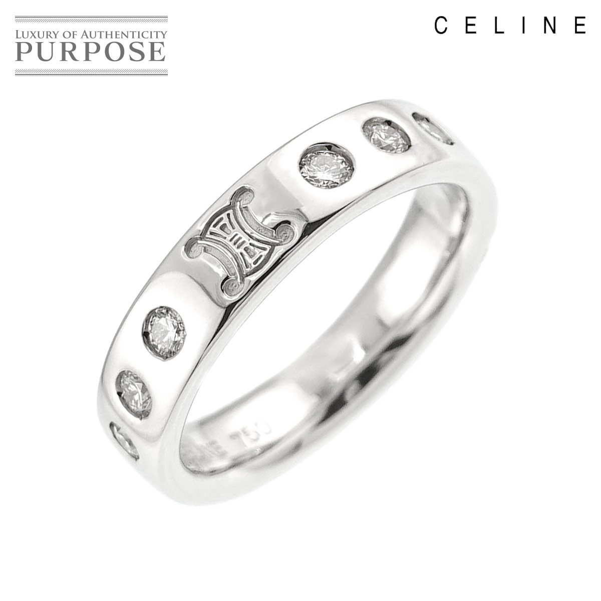 楽天市場】CELINE セリーヌ リング 指輪 マカダム柄