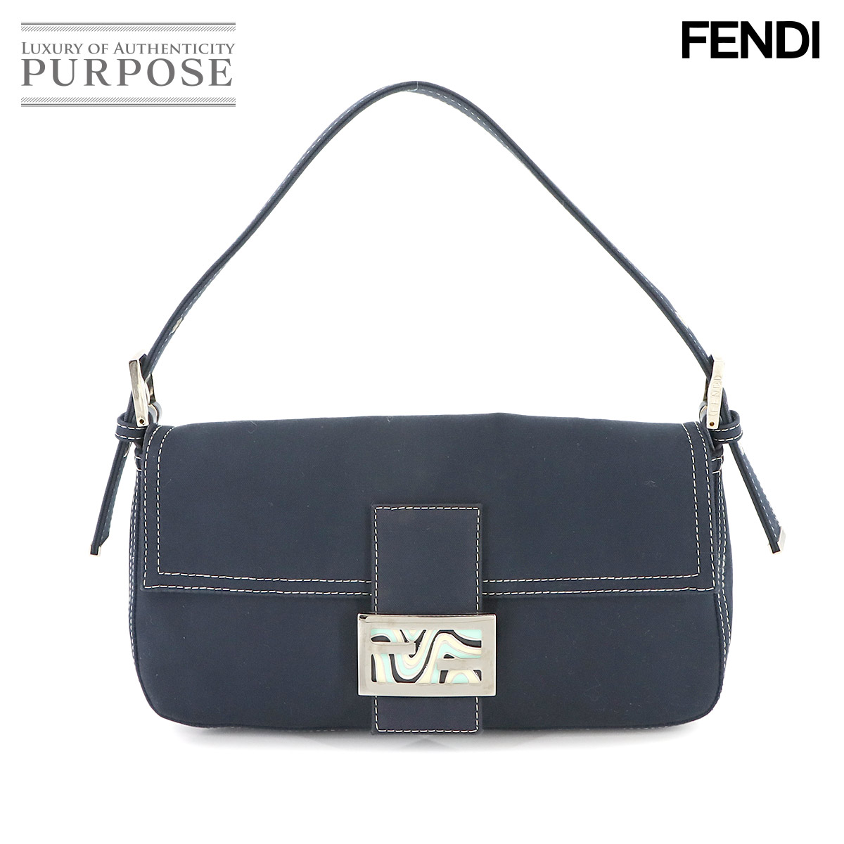 楽天市場】FENDI フェンディ マンマバケット ナイロンキャンバス