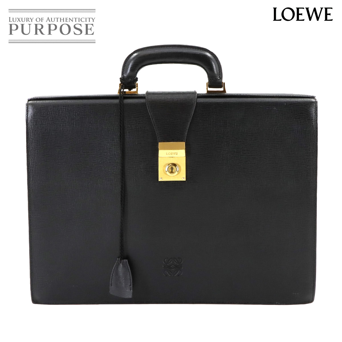 LOEWE　ディプロマティコ　ビジネスバッグ　フロイデルベルクカーフ　格安 LOEWE ディプロマティコ ビジネスバッグ フロイデルベルクカーフ