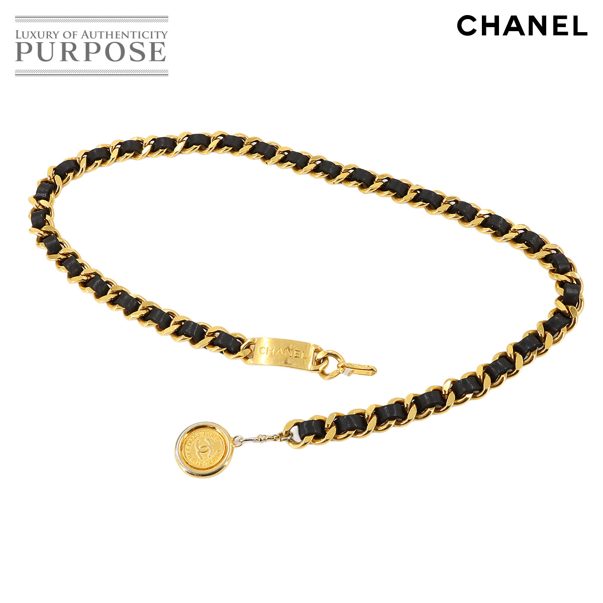 CHANEL チェーンベルト 金属 天然石 ラインストーン CHANEL チェーンベルト 金属 天然石 ラインストーン 楽天市場