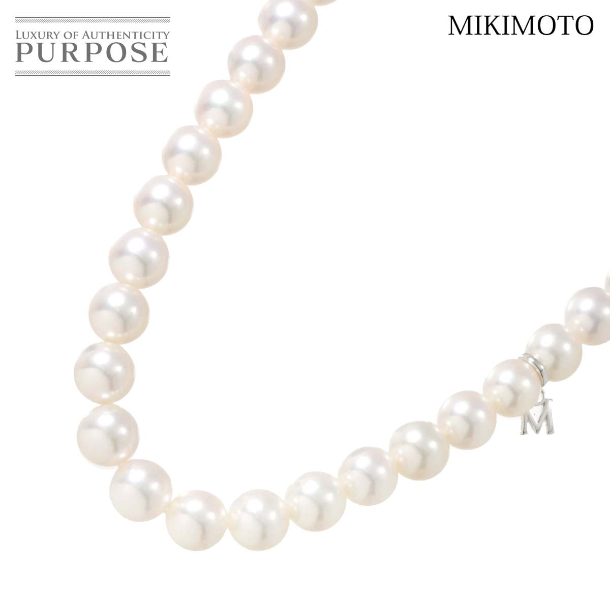 楽天市場】ミキモト ネックレス MIKIMOTO あこや真珠 7.7mm