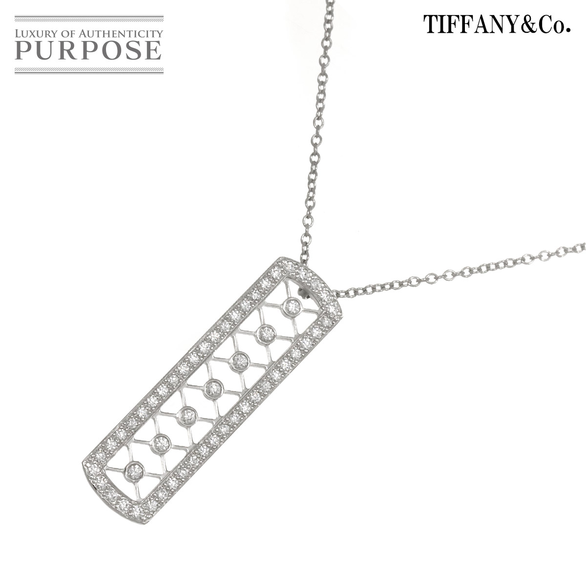 楽天市場】【緑屋質屋】ティファニー ヴォアールバーネックレス