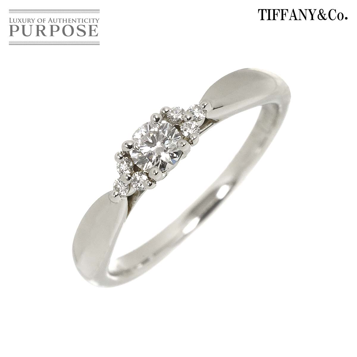 Tiffany&Co. ティファニー　ハーモニーダイヤモンドリング PT950 楽天市場】ティファニー リング ハーモニー バンド TIFFANY&Co