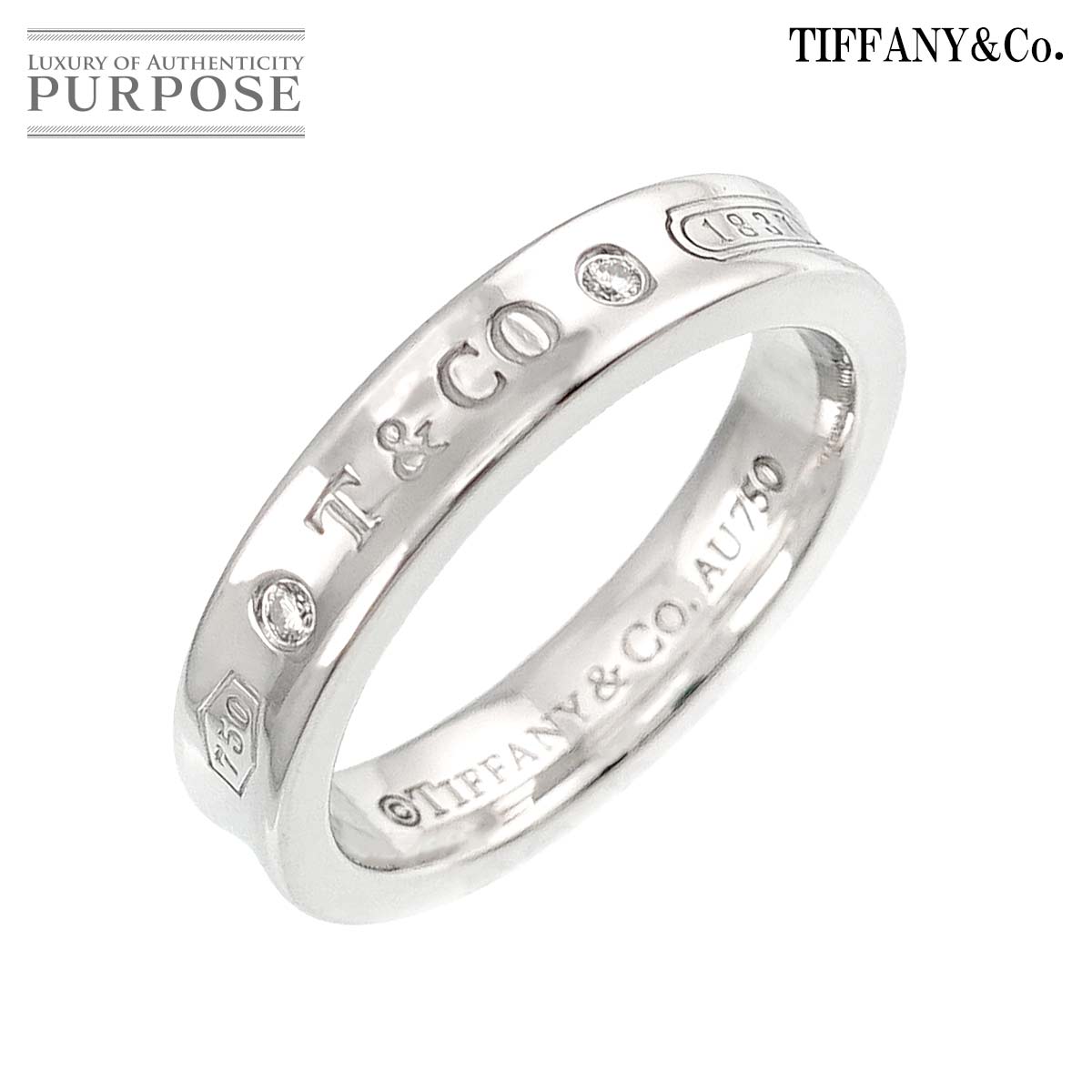 楽天市場】ティファニー TIFFANY & Co. 1837 ナロー リング 指輪