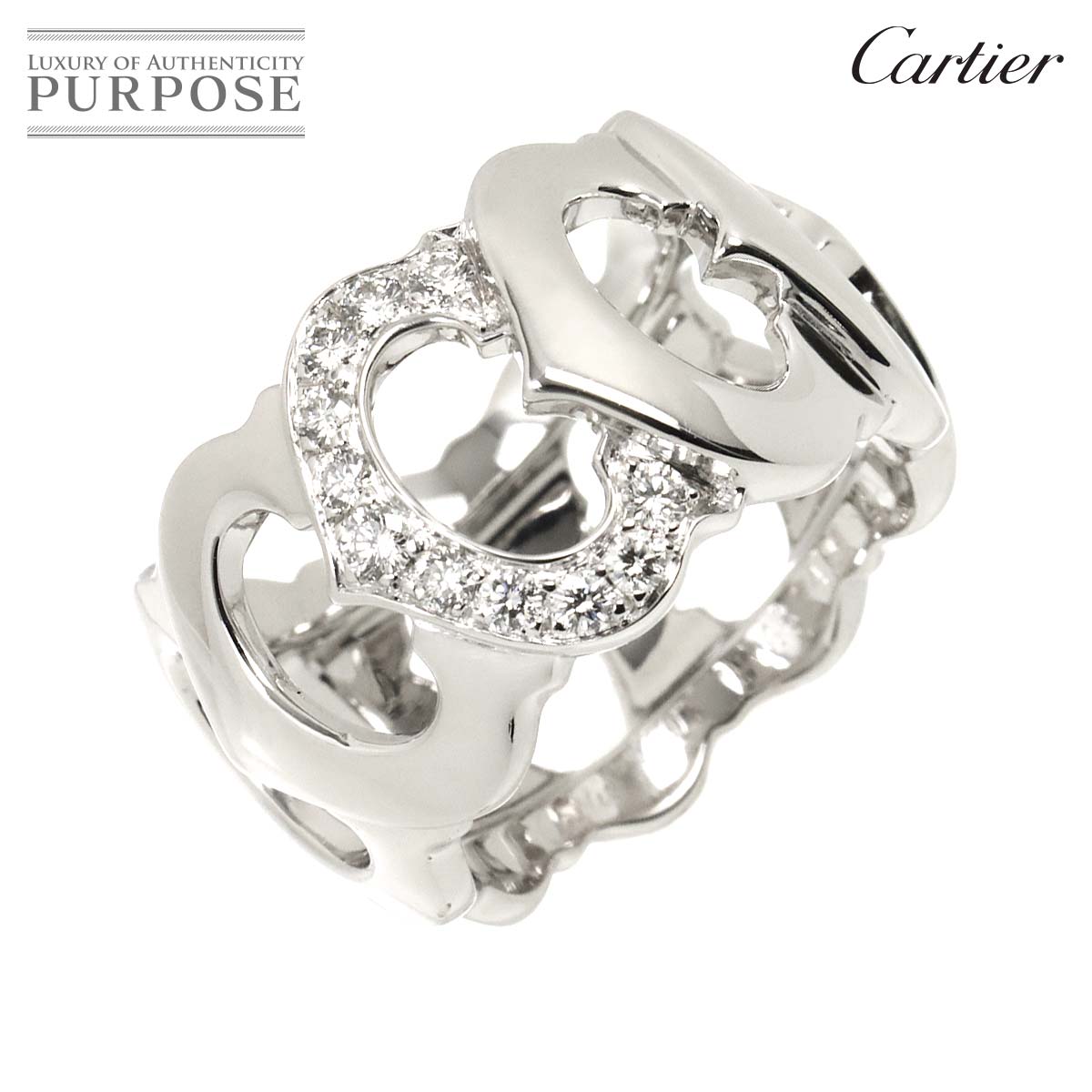 Cartier 750 K18 YG リング サイズ54 小粒ダイヤモンド Cartier 750 K18 YG リング サイズ54 小粒ダイヤモンド - メルカリ