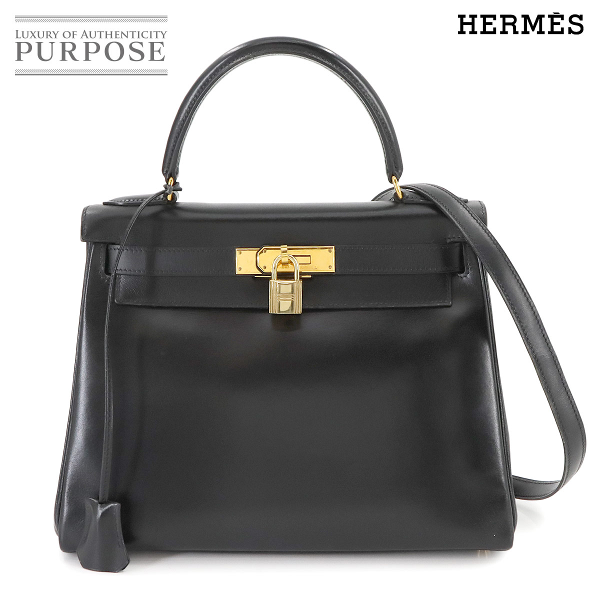 HERMES エルメス ケリー32,35空箱2個 HERMES/エルメス】 ケリー32 外縫い 2WAYバッグ ワンショルダー