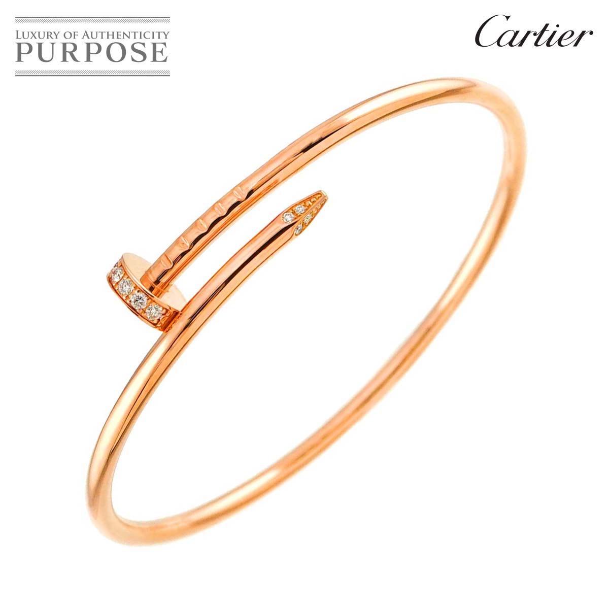 楽天市場】カルティエ Cartier ブレスレット ジュストアンクル
