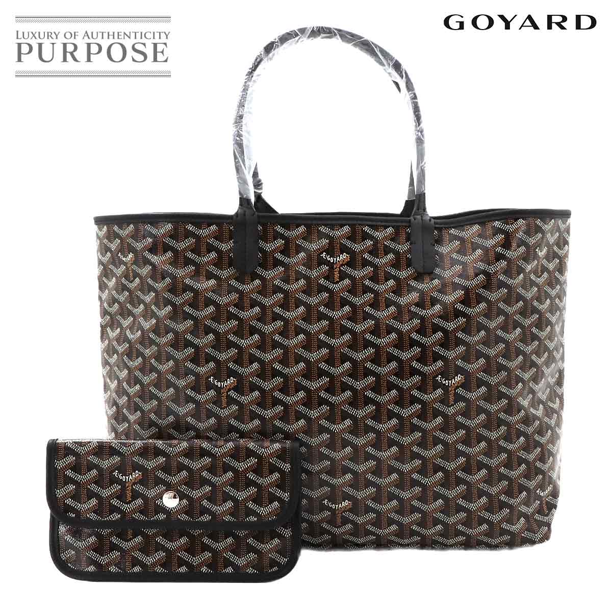 楽天市場】【返品可】ゴヤール GOYARD サンルイ PM ブラック 黒