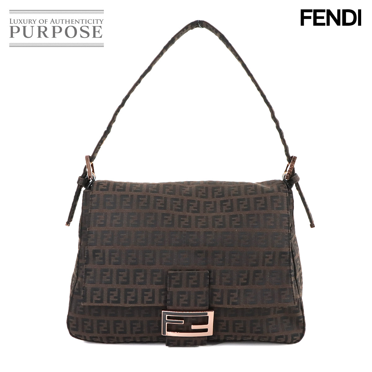 楽天市場】□極美品□ FENDI フェンディ ズッカ柄 ズッキーノ マンマ