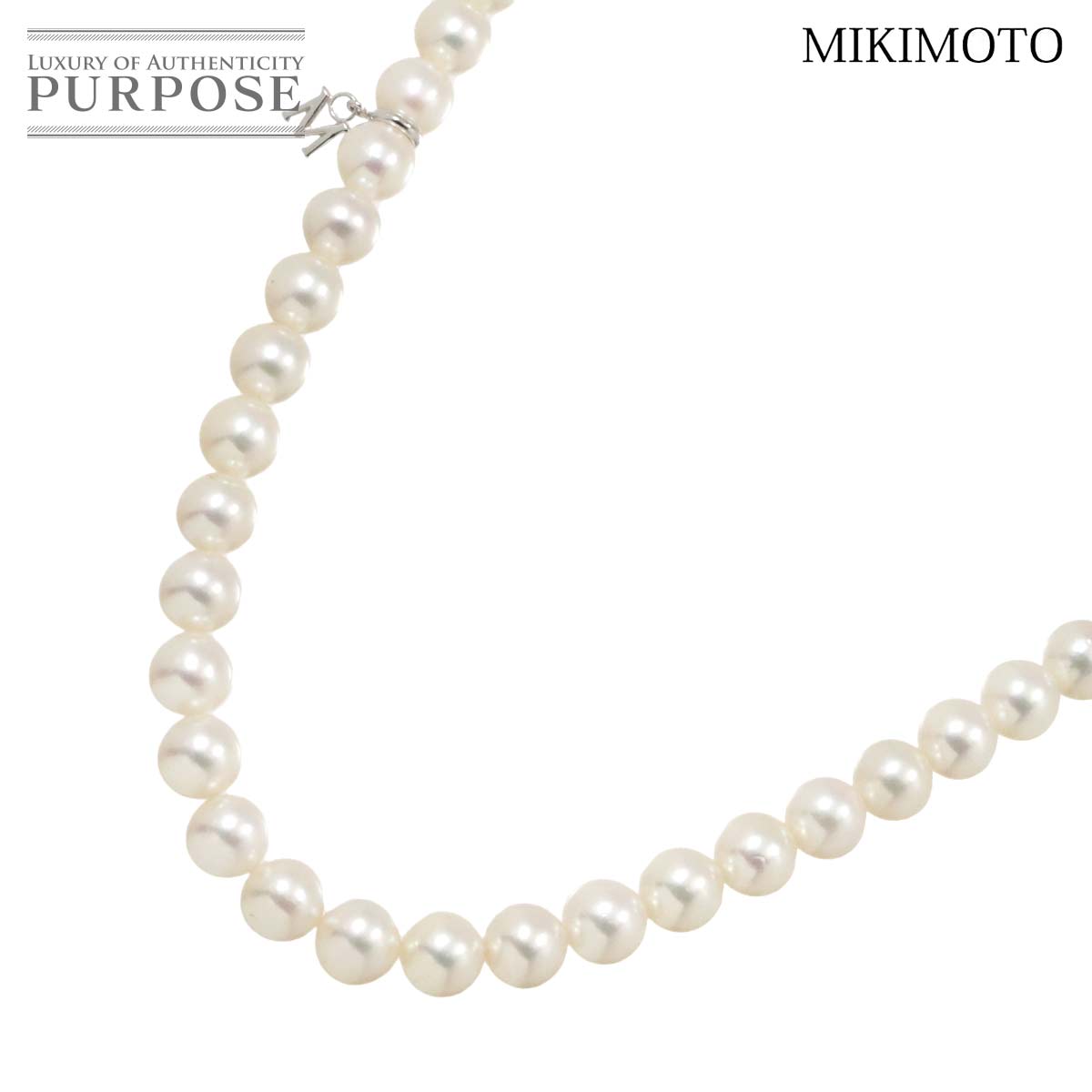 特価！1096 ミキモトパールネックレスSV925スターリングシルバー5.5mm 特価！1096 ミキモトパールネックレスSV925スターリングシルバー5.5mm