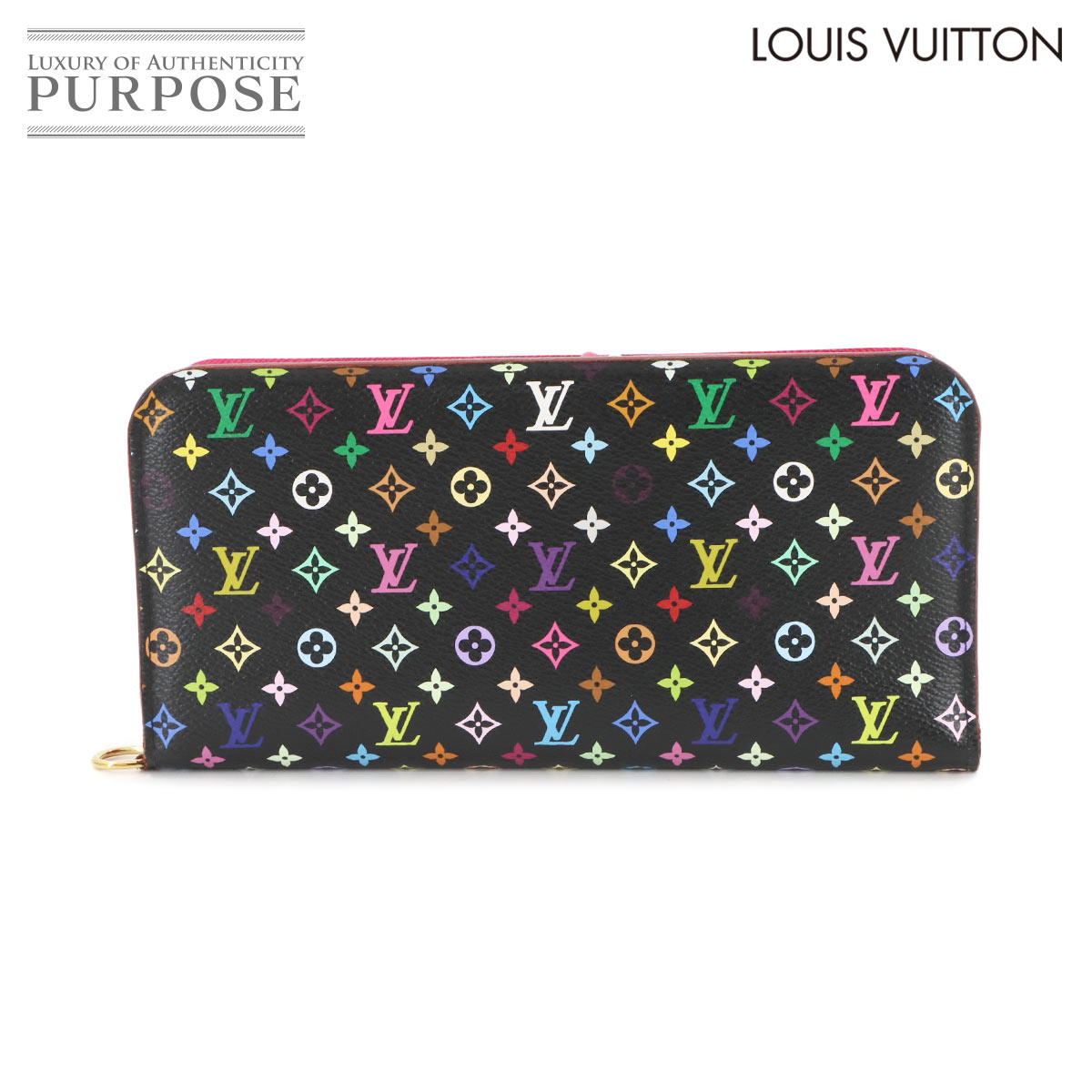ルイヴィトン　モノグラム　ポルトフォイユクレマンス　フラワーチャーム 楽天市場】LOUIS VUITTON ルイ ヴィトン モノグラムマルチカラー
