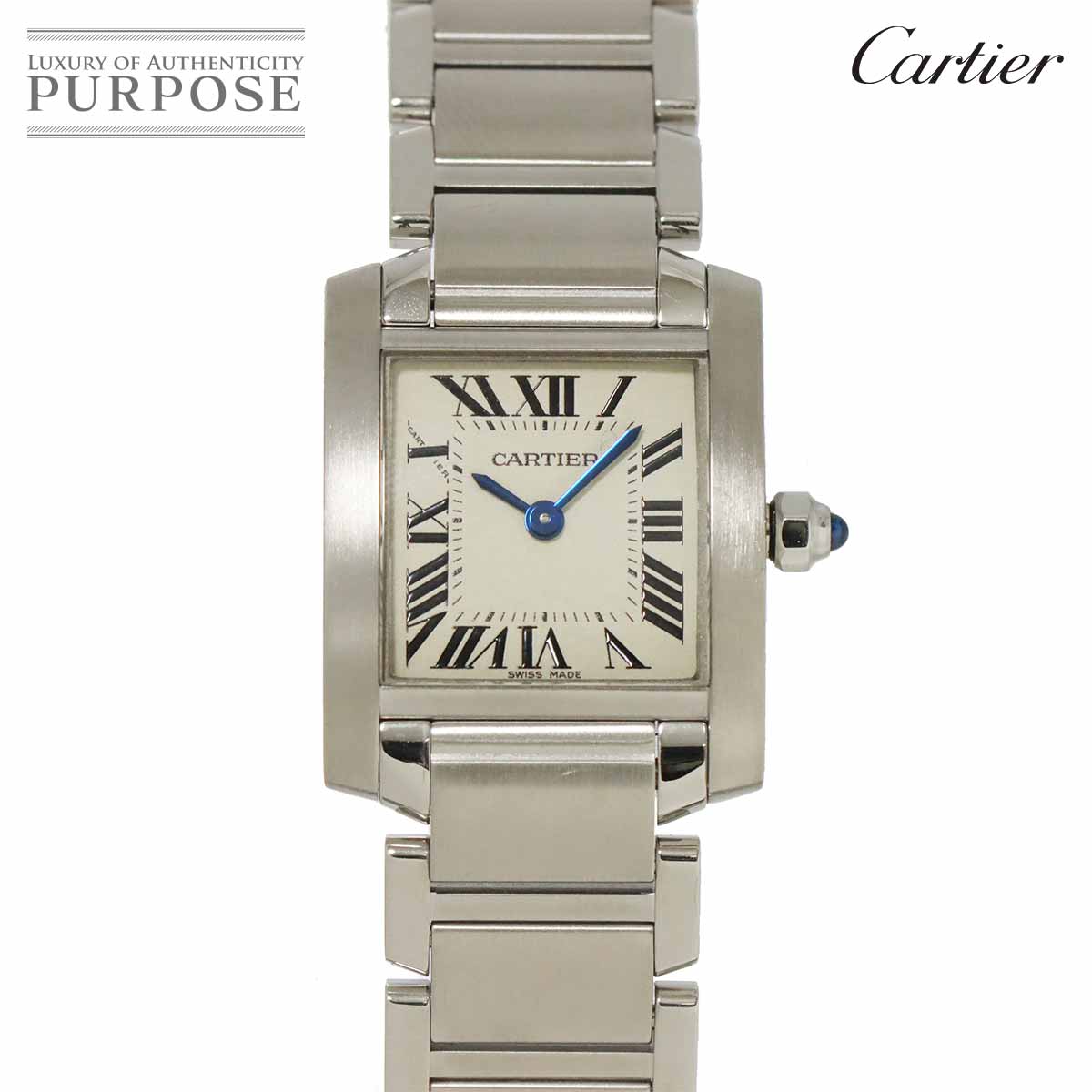楽天市場】美品 カルティエ Cartier タンクフランセーズ 2384 SM
