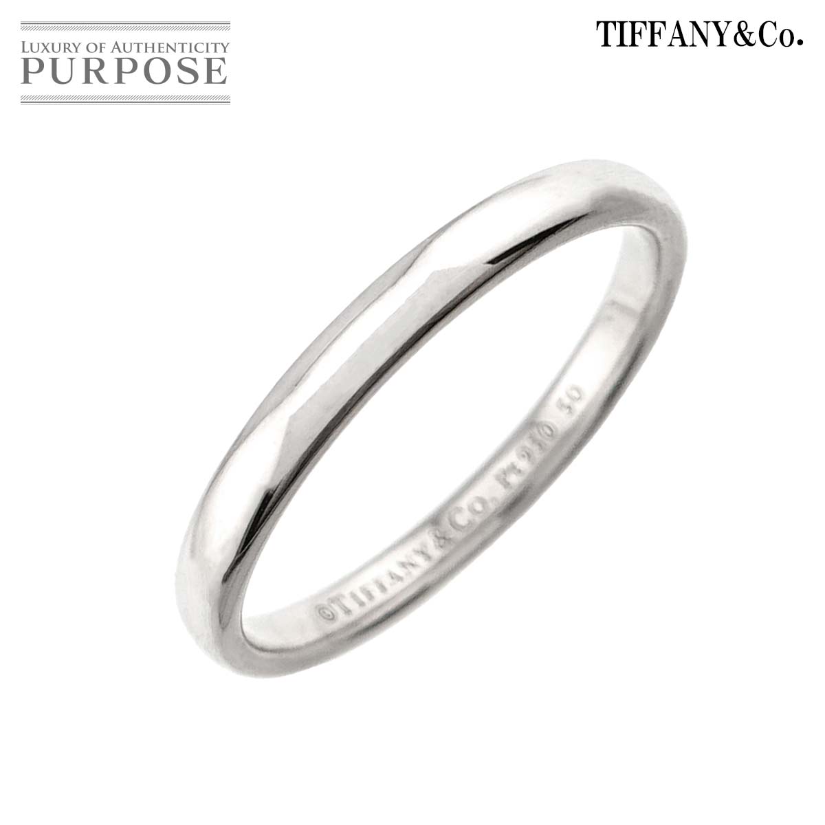 楽天市場】ティファニー Tiffany & Co. リング PT950 K18YG