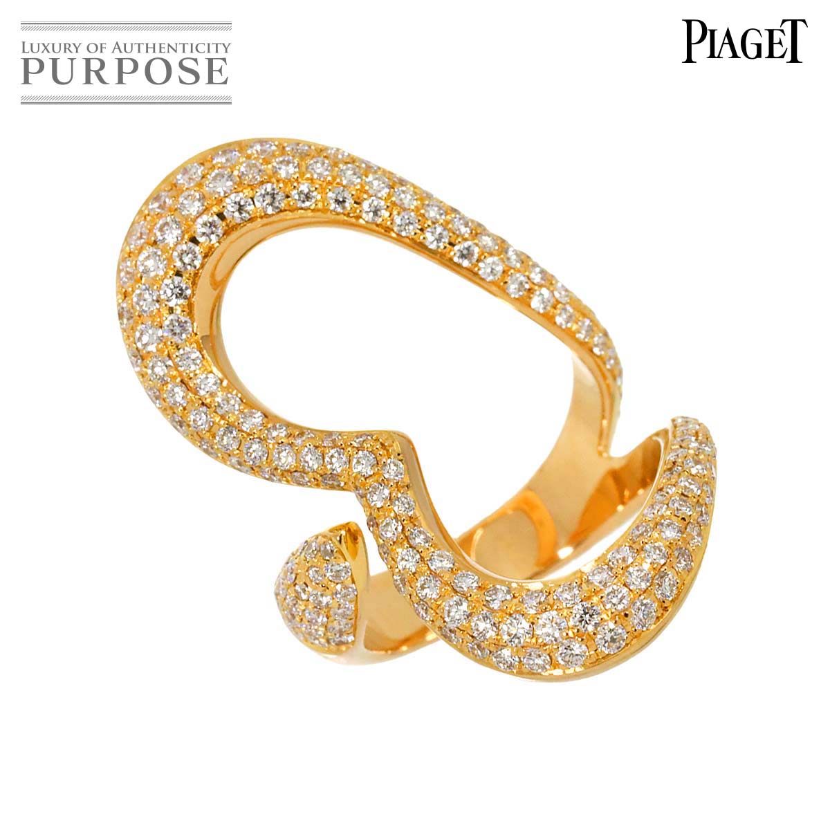 楽天市場】ピアジェ PIAGET リング ライムライト ハーフエタニティ