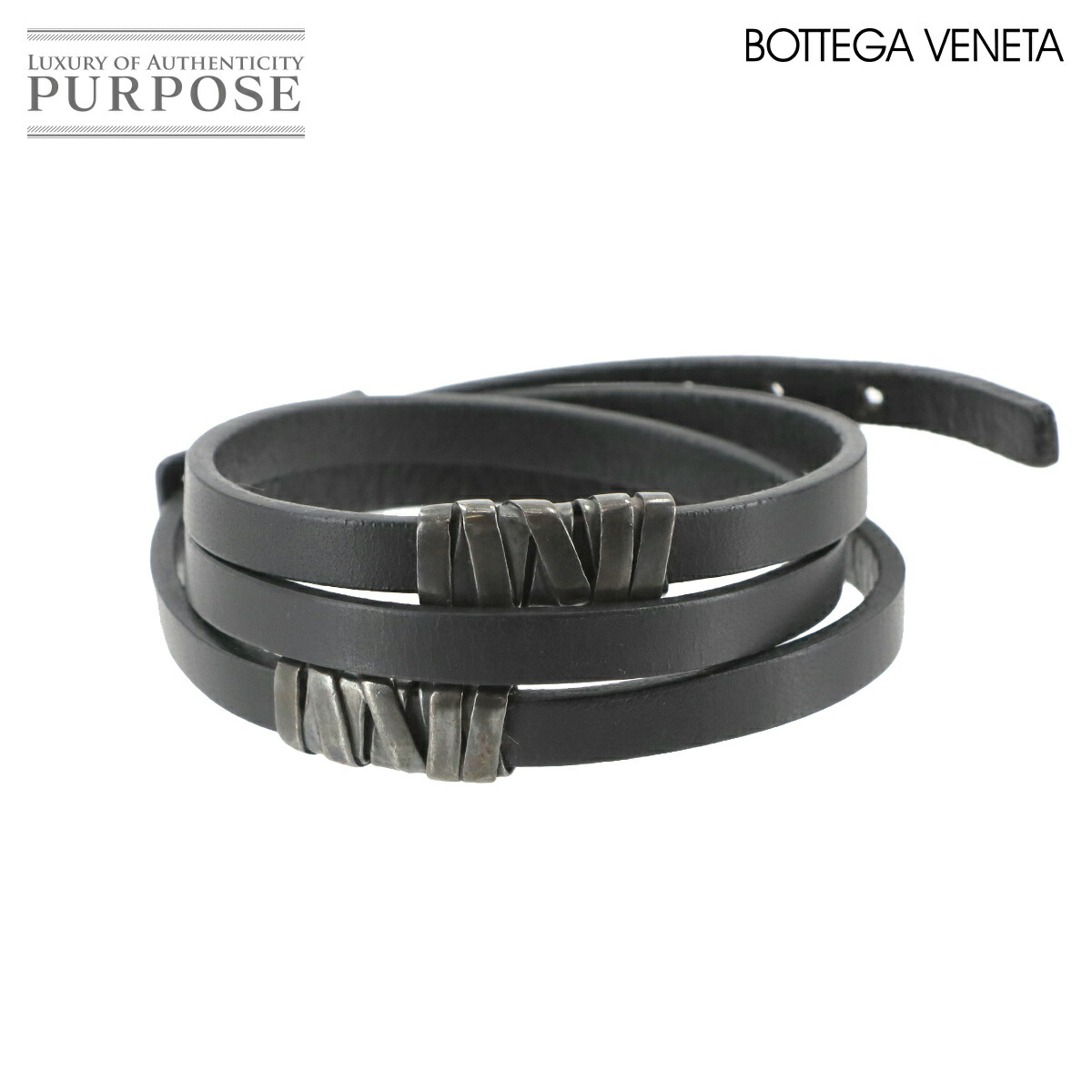 BOTTEGA VENETA★ボッテガヴェネタ★イントレ本革ブレスレット黒★美品 楽天市場】【ジュエリー】BOTTEGA VENETA ボッテガ ヴェネタ