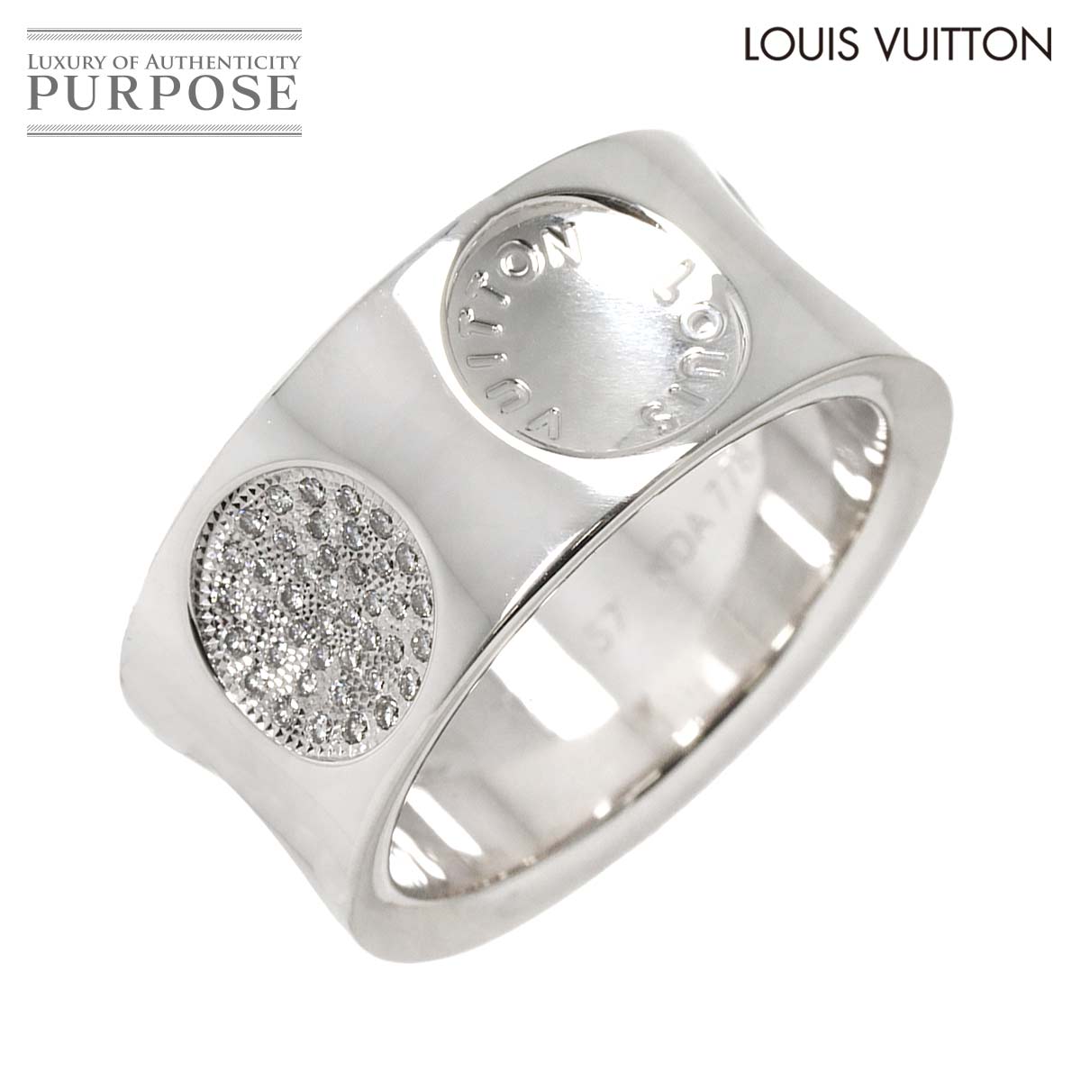 【３本セット／パラジウム】◆LouisVuitton◆リング・レディLV 楽天市場】【ジュエリー】【新品仕上げ済】LOUIS VUITTON ルイ